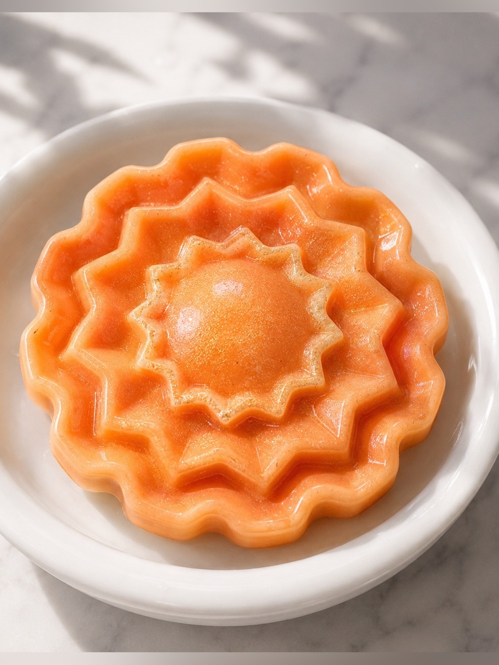 Citrus SOAP shimmer goat milk & oatmeal butter 3x3in 8oz